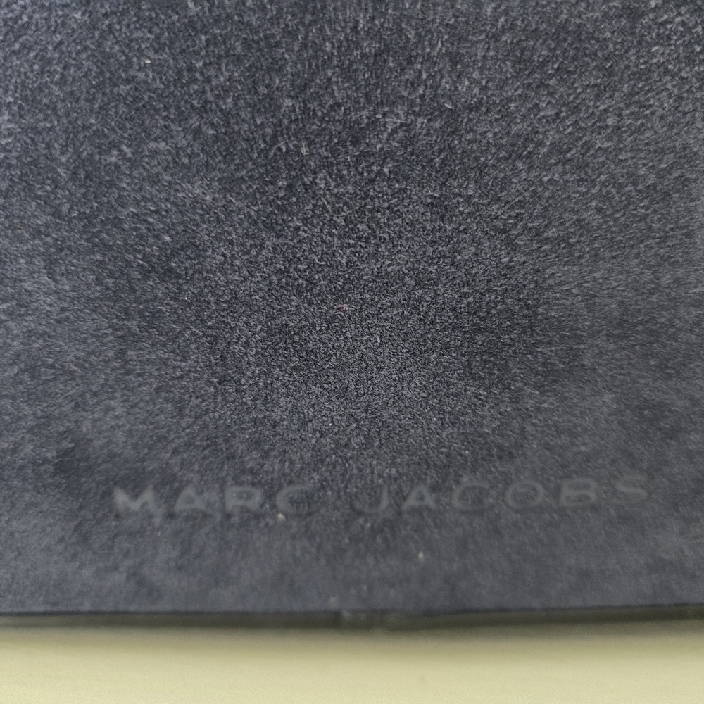 Authentic, New Marc Jacobs Navy Suede Handbag - Picture 3 of 13